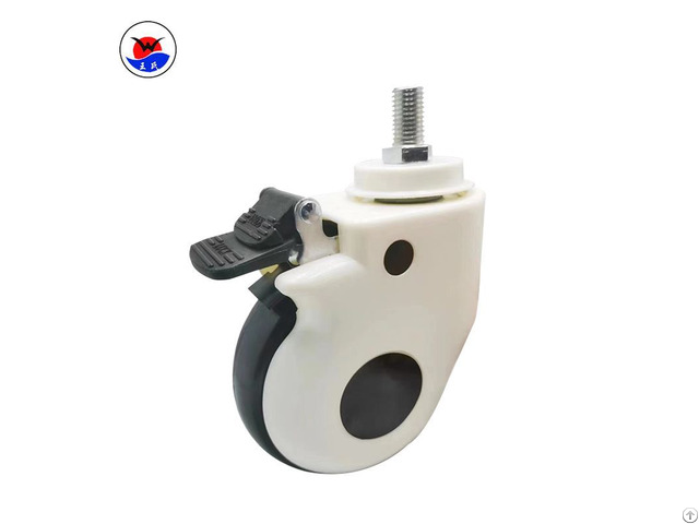 Df 01 Adjustable Central Locking Castor 5inch 6inch For Hospital Bed