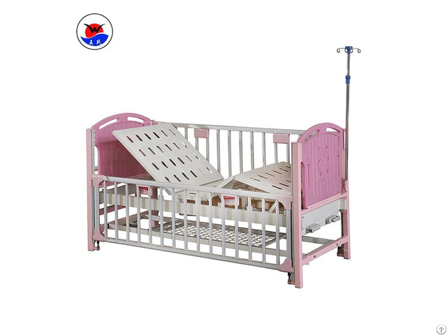 Manual Cartoon Hospital Pediatric Beds