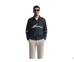 Black Amiri Script Logo Shirt