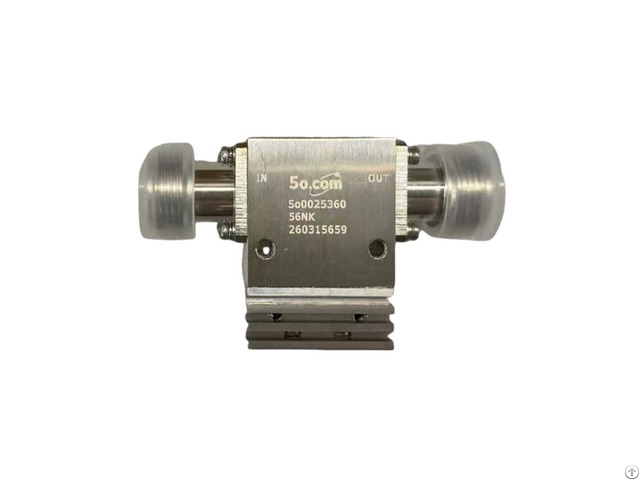 C Band 5 0 6 0ghz Rf Ferrite Coaxial Isolator For Microwave System