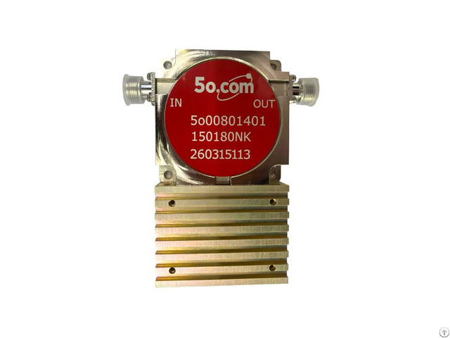 High Power 500w Vhf Band 150 180mhz Rf Coaxial Isolator For Radio Communication Systems