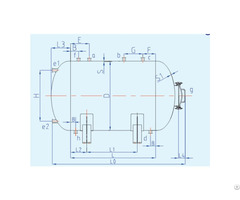 16000l 12000l Horizontal Storage Tanks