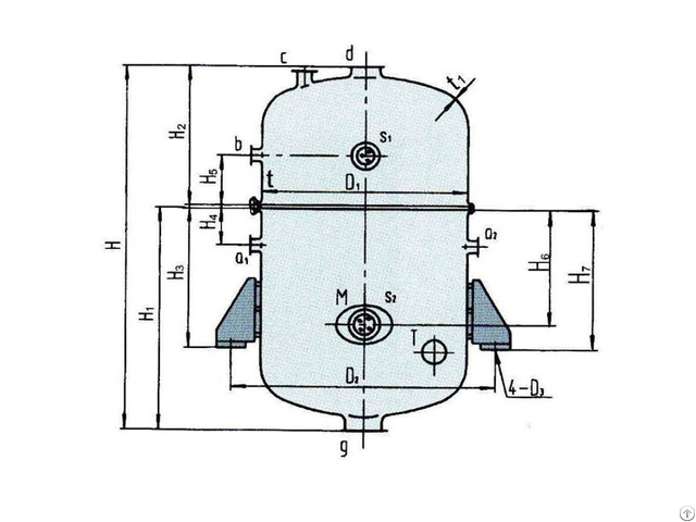 Glass Lined Open Type Distiller 3000l