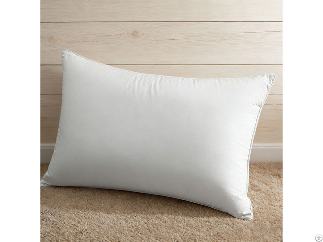 Custom Modern 233t 100% Cotton Down Proof Comfort Pillow Case For Hotel Home Hospital