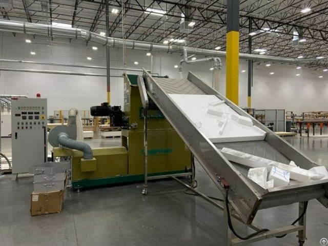 Pe Foam Recycling Melting Machine Reduces Waste And Transport Costs