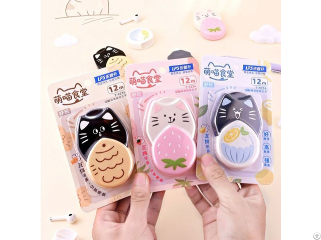 Cute Cartoon Style Correction Tape For Student Creative Stationery