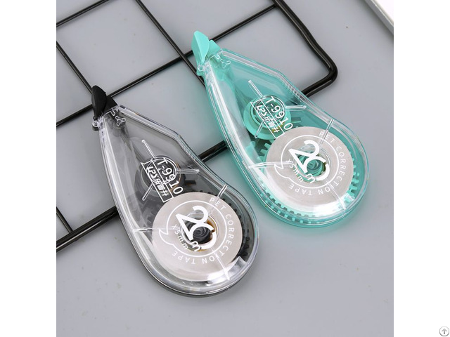 Clear Plastic Correction Tape Roller Ideal Office Stationery