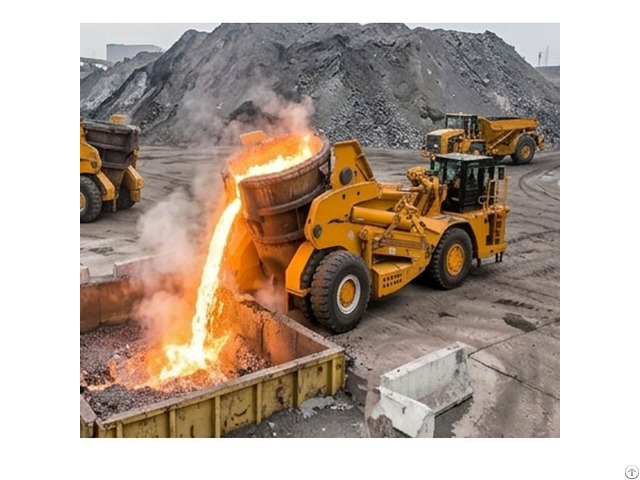 Slag Pot Carrier For Steel Mill Molten Safe Transport Heavy Duty