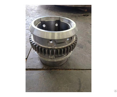 Toothed Bushing，customize Mechanical Components Casting Forging