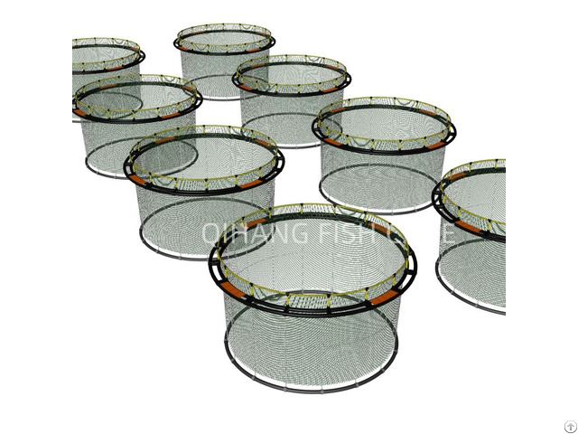 Durable Floating Fish Cage For Aquaculture Farm