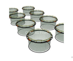Durable Floating Fish Cage For Aquaculture Farm