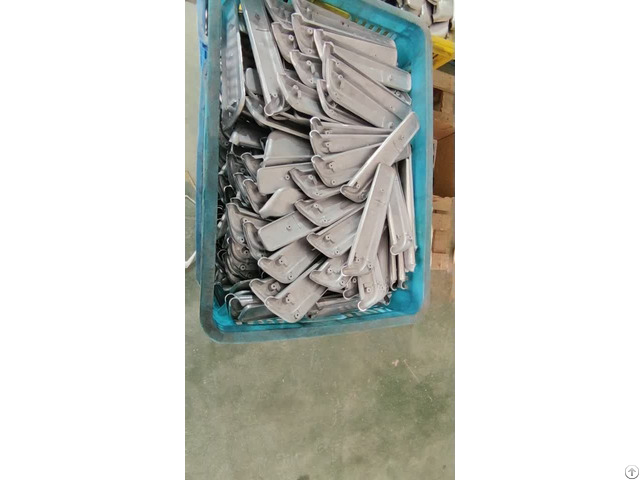 Trimmed Aluminum Chair Arms Ready For Machining