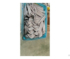 Trimmed Aluminum Chair Arms Ready For Machining