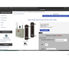 Home Security Outdoor Sensor App Monitor Fence Detector