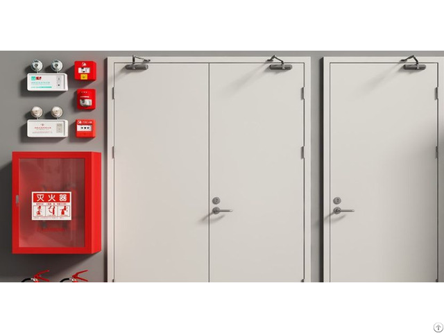 Lhsh Unequal Leaf Fire Rated Door