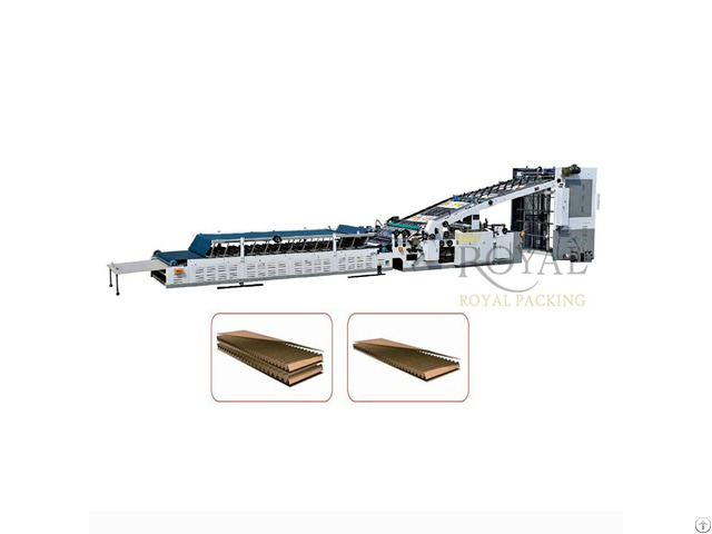 Mjbzj 1 Series Automatic Flute Laminating Machine