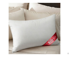 High Quality 100% Cotton Standard Queen And King Size Down Proof Pillow Case With Piping