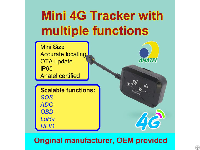 4g Mini Vehicle Tracker Smart Gps