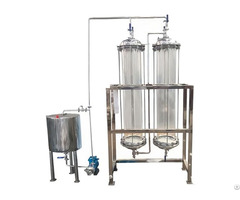 Glass And Steel Chromatographic Column