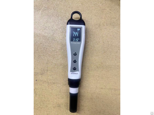 Waterproof Pen Style High Precision Ph Temperature Meter