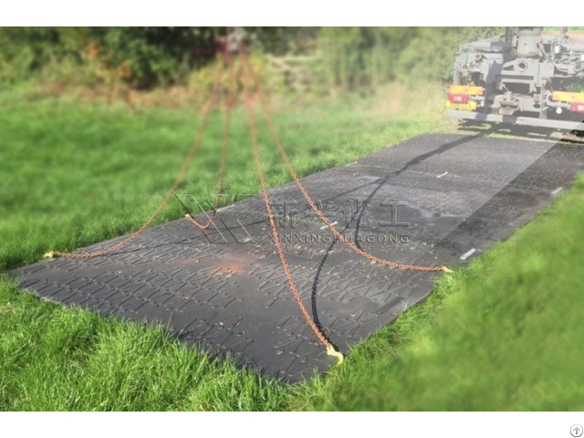 Durable Plastic Ground Protection Mat