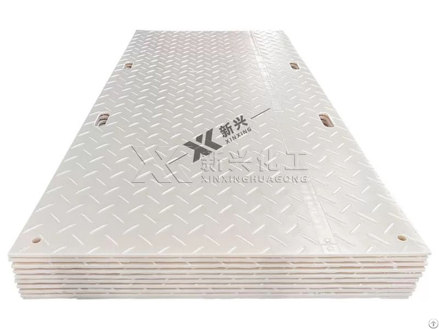 White Temporary Ground Mats