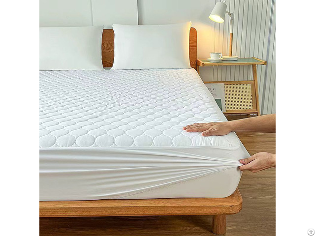 Factory Price Full Size Waterproof Ultrasonic Quilted Mattress Protector