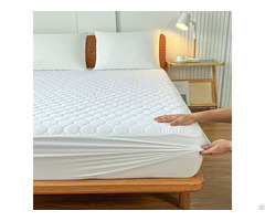 Factory Price Full Size Waterproof Ultrasonic Quilted Mattress Protector