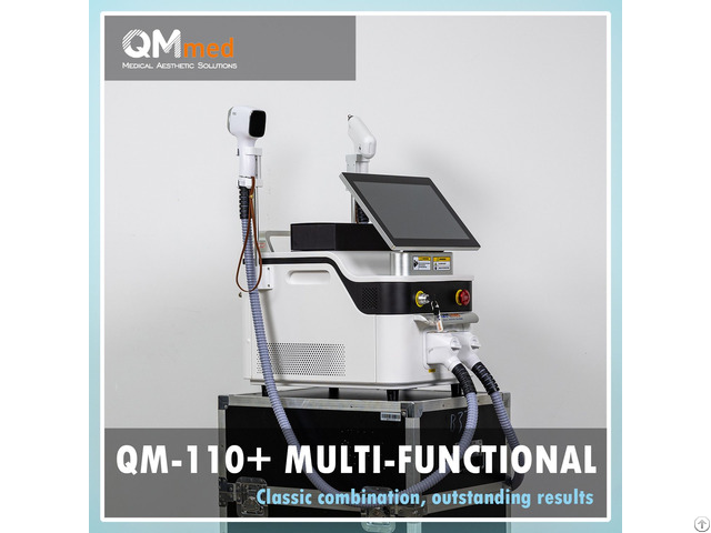 Qm 110 Diode Ndyag Laser 3000w 808nm 1064nm Permanent Hair Removal Tattoo Skin Rejuvenation