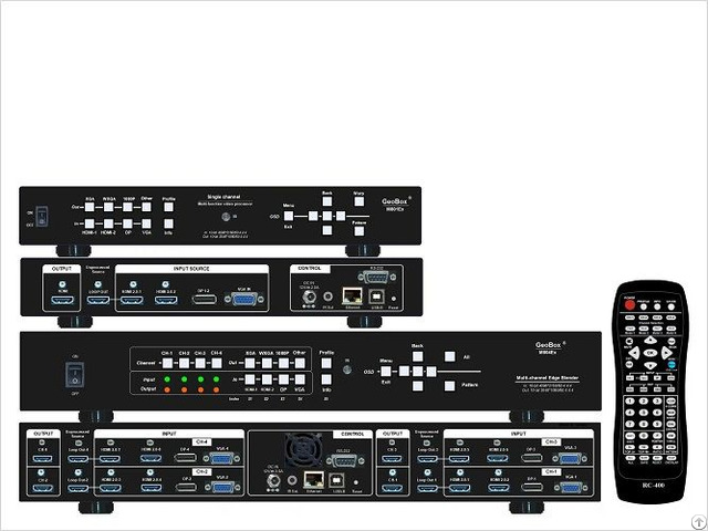 Projector Edge Blending Hardware