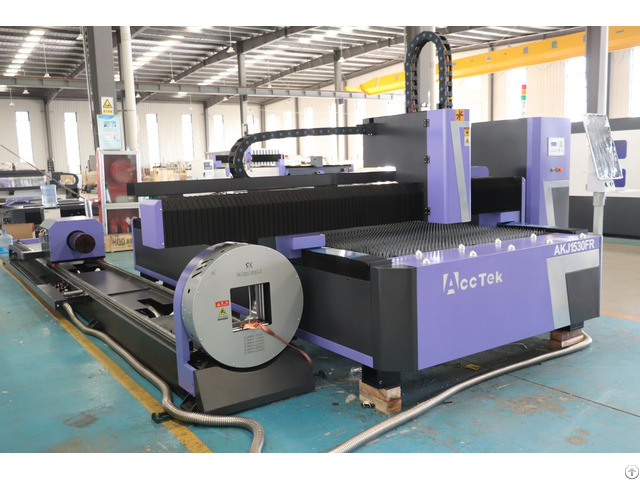 Acctek Sheet And Tube Fiber Laser Cutting Machine