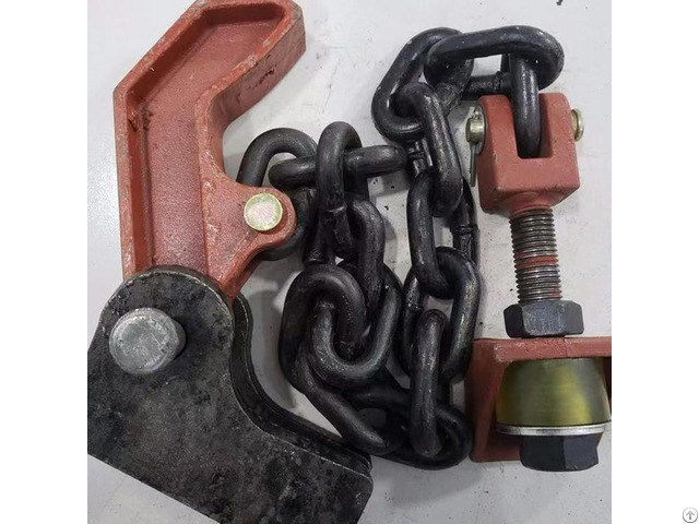 Self Dumping Truck Rear Door Chain Type Automatic Locking Hook