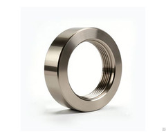 Nickel Based Alloy Precision Machined Valve Seat Threaded Retaining Nut