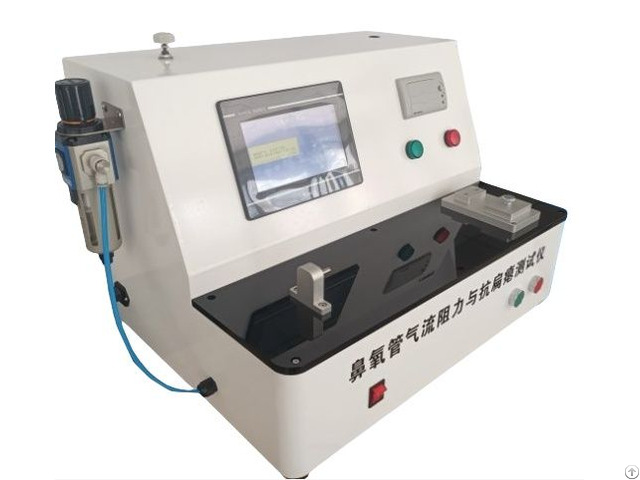 Nasal Oxygen Cannula Airflow Resistance Tester