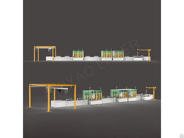 Prismatic Lithium Battery Pack Assembly Lines