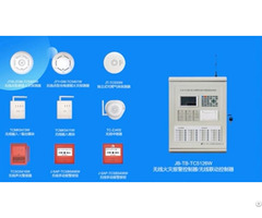 Wireless Addressable Fire Alarm And Extinguisher Security Control Commercial Safety
