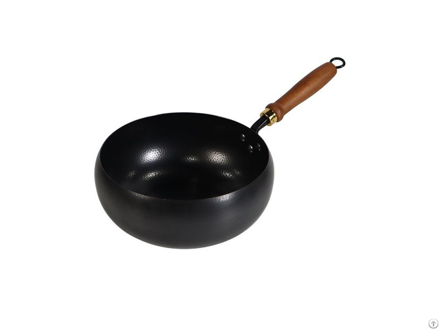 Wholesale Belly Shape Carbon Steel Stir Fry Wok