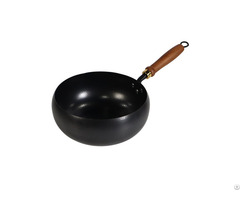 Wholesale Belly Shape Carbon Steel Stir Fry Wok