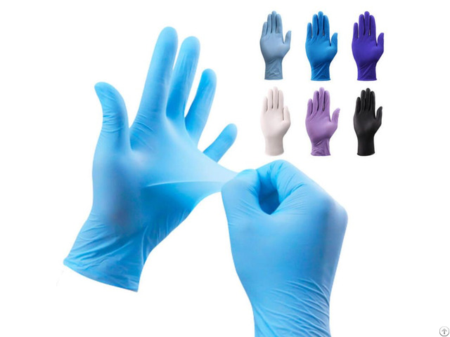 9inch Industrial Food Nitrile Gloves Powder Free