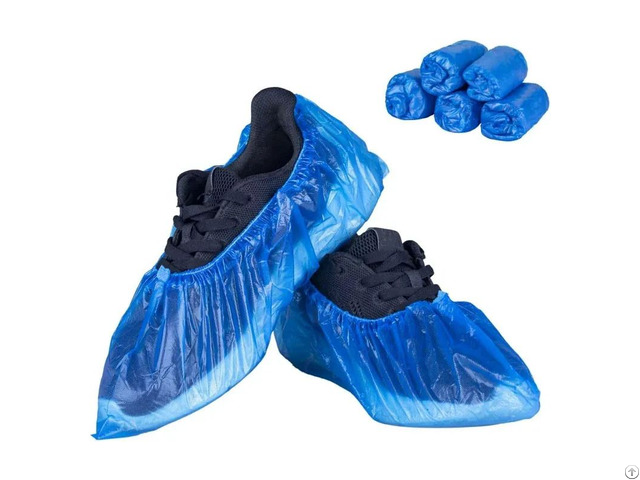 Anti Slip Waterproof Disposable Pe Shoe Cover