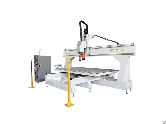 Five Axis Gantry Router For 3d Cnc Modeling Prototype