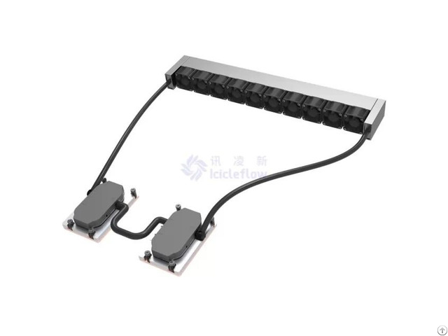 Intel Double Pump 1u Dual Cpu Server Liquid Cooler