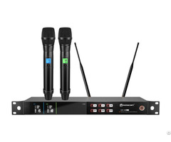 Ezd Mi2 Uhf Dual Channel True Diversity Digital Wireless Microphone System