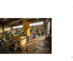 Mt Machinery Yb-90 Horızontal Bale Press Machıne