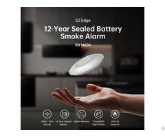En14604 Certified Photoelectric Smoke Alarm With 12 Year Sealed Battery