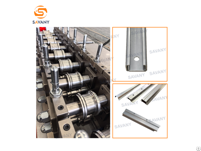 Automatic C Z Purlin Top Hat Roll Forming Line