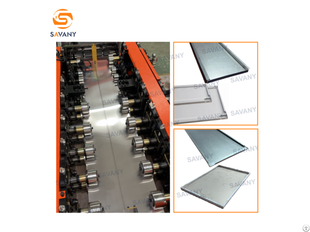 File Electrical Cabinet Shelf Panel Roll Forming Machine