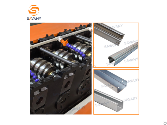 U Profile Machine Support System Roll Forming Prodction Line