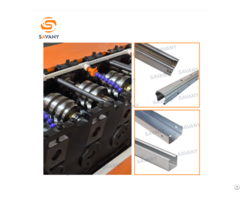 U Profile Machine Support System Roll Forming Prodction Line