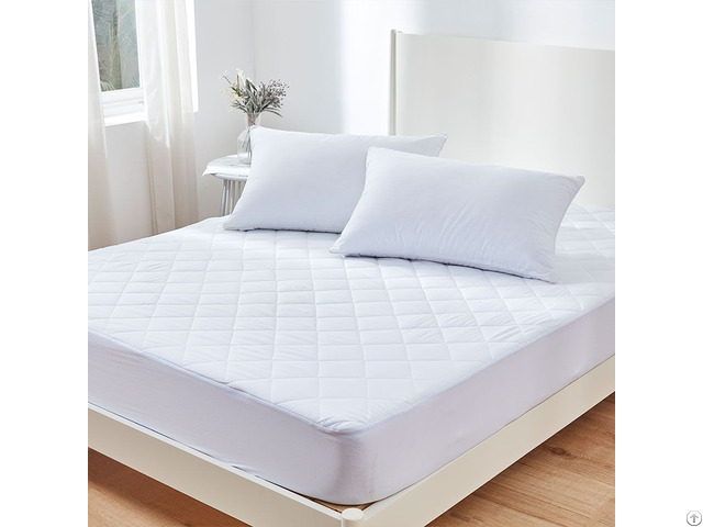 Oem Odm Factory King Size Knitted Fabric Quilted Waterproof Mattress Protector